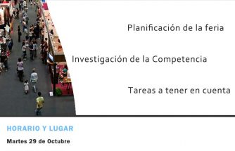 Charla Gratuita“Cómo afrontar las Ferias Internacionales”
